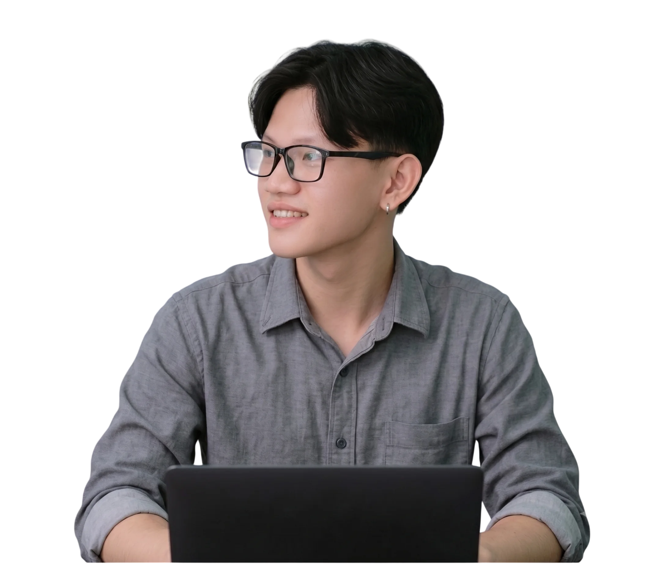 Developer Portrait Dark